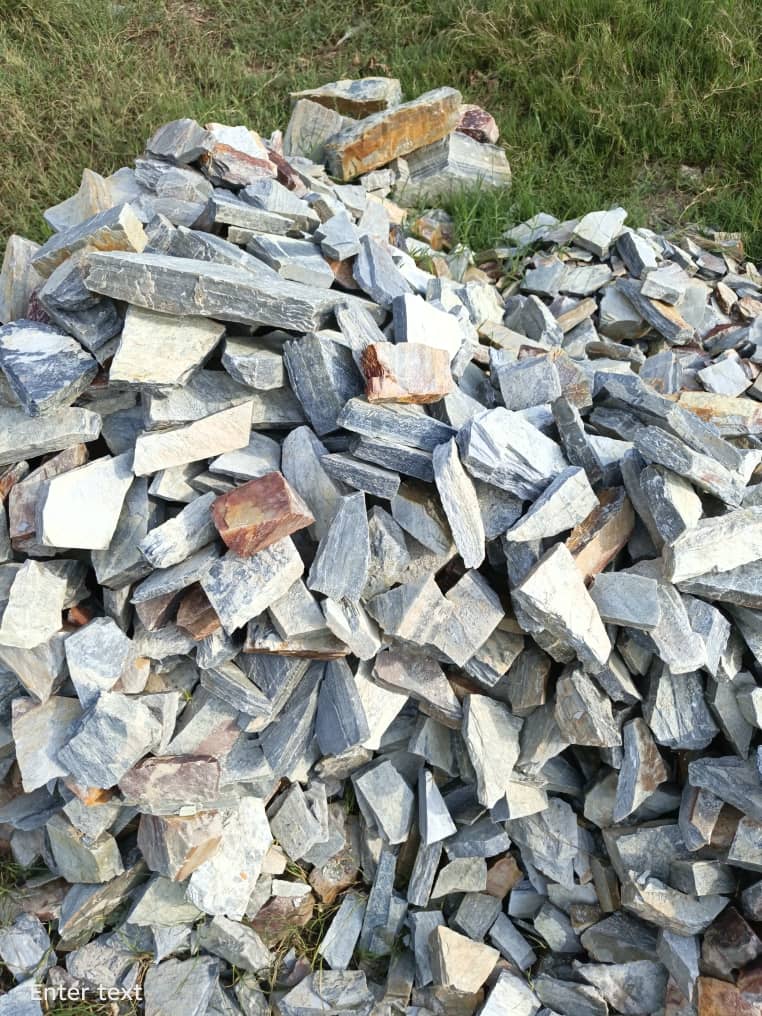 Grey natural stone