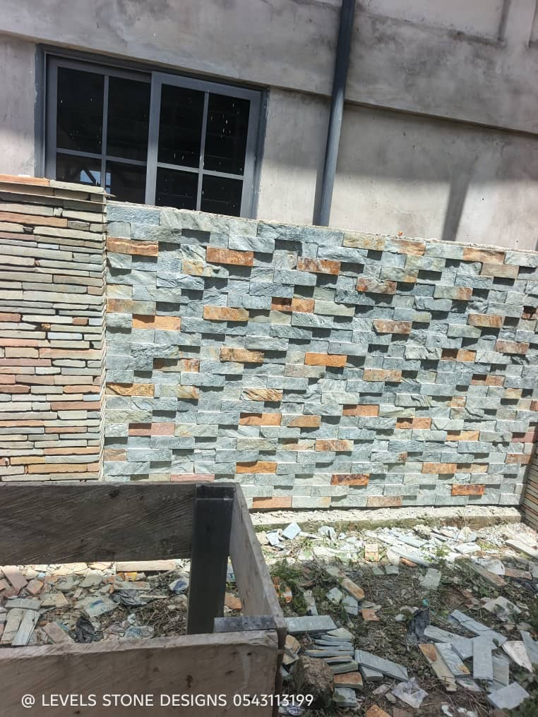 Textured Slate Feature Wall